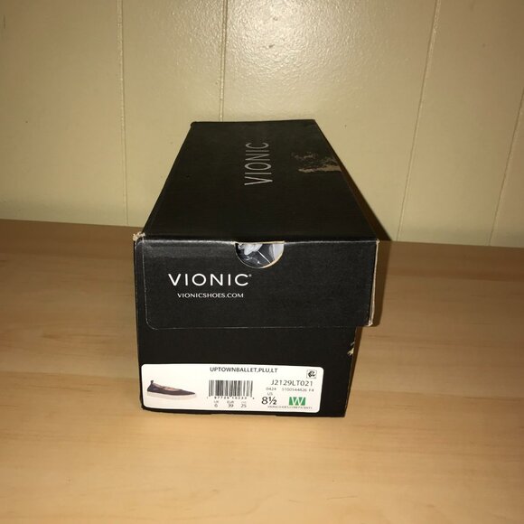 Womens Vionic Uptown Ballet Polluted Slippers Slip On Flats-Size 8.5-DAMAGED BOX - Picture 12 of 15
